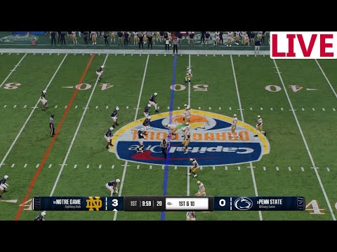 🔴LIVE 🔴Notre Dame Fighting Irish vs Penn State Nittany Lions/Orange Bowl / NCAA College Football/