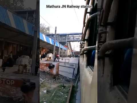 Mathura Junction railway station | 12780/Goa Express Arriving | #indianrailways #shorts