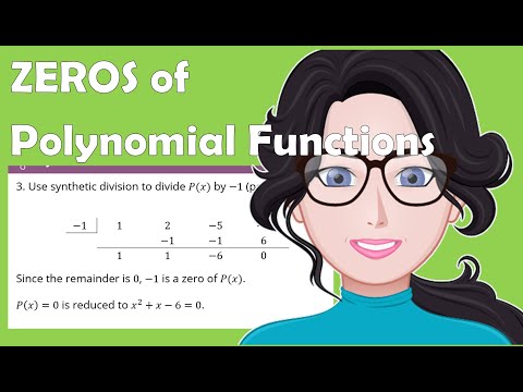 Zeros pf Polynomial Function | Grade 10 Math