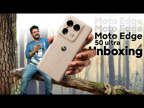 Motorola Edge 50 Ultra unboxing in ಕನ್ನಡ⚡moto AI & Wood finish, Snapdragon 8s Gen 3, 144Hz, 125W