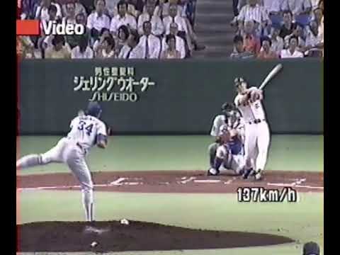 【山本昌から】落合博満 シーズン12号ホームラン（通算464本目）1994年8月30日