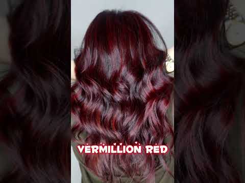 Vermillion Red - Topchic | Goldwell Indonesia #goldwell #haircolor #hairdye #topchic #goldwellcolor