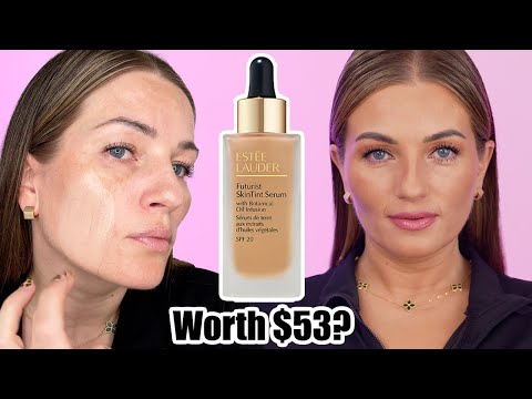 Estée Lauder Futurist Skin Tint Serum Foundation Review/Mature Skin 40+