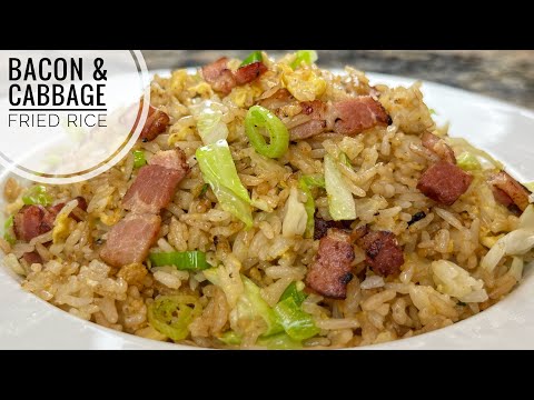 Bacon And Cabbage Fried Rice | Easy And Delicious Fried Rice Recipe