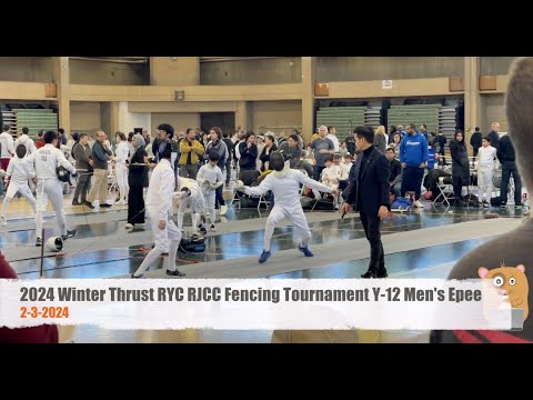 2024 Winter Thrust RYC RJCC Fencing Tournament Y-12 Men's Epee