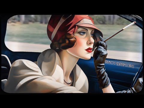 Old Money Vibes | Vintage Oldies playing in a car (road trip w/ cars passing) 6 HOURS ASMR