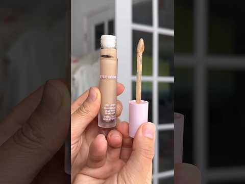 New Kylie Cosmetics Power Plush Longwear Concealer! #kyliecosmetics #tryon #ulta #shorts #swatches