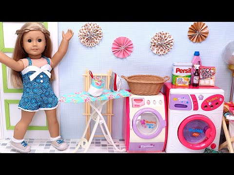 25 min PLAY DOLLS useful habits for kids!