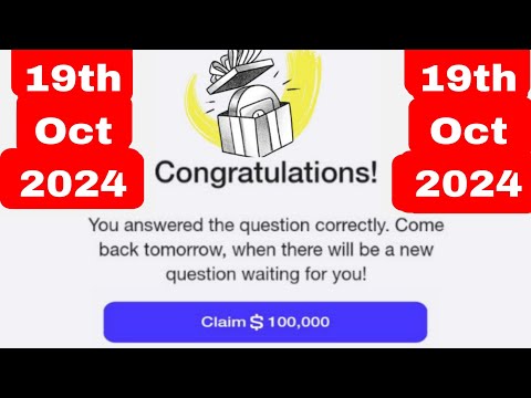 Today 19th October Time Farm Oracle Of Time Answer | Time Farm Daily Combo #timefarm #oracleoftime