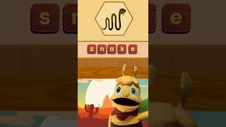 Desert Spelling for Kids | Let's Spell Snake | Spell With Me #education #spelling #learning #kids