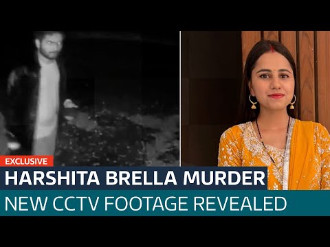 Harshita Brella: CCTV appears to show husband's movements before body found in car | ITV News