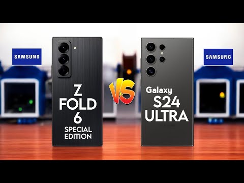 Samsung Galaxy Z Fold 6 Special Edition vs  Samsung Galaxy S24 Ultra