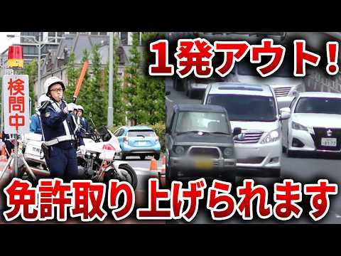 一般道でとんでもない数の車が捕まっているのを知っていますか？【ゆっくり解説】