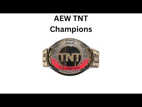 Every AEW TNT Champion (Updated)