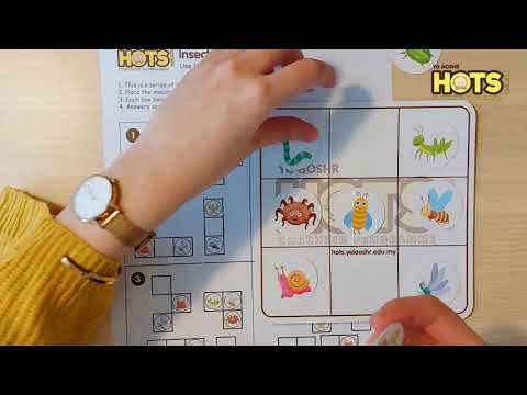 Insect Intelligence 纸卡桌游 - HOTS Coaching Programme Yelaoshr HOTS高思维训练班