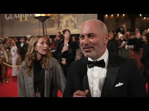 Gladiator II London Premiere - itw Lior Raz (Official video)