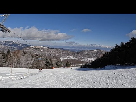 【ブランシュたかやま】スキー滑走動画