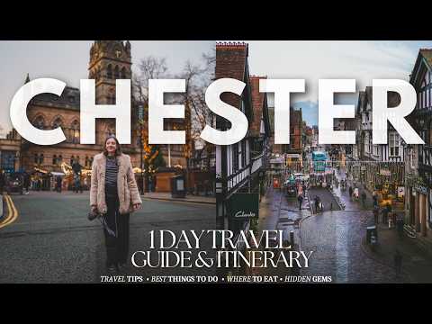 CHESTER | England's HIDDEN GEM you NEED to visit (Christmas market, things to do & secret gems)