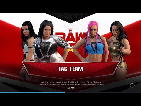 AWA wrestling returns to WWE 2K22: Isla and courtney vs Pretty mean sisters