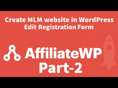 Create MLM website in WordPress Part - 2 | Edit Registration Form by useing Gravity Form