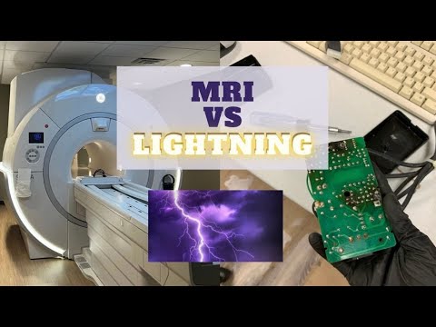 What Happens When Lightning Strikes an MRI Scanner Suite? #mri #radiology #shorts