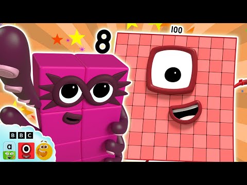 Brain Yoga! 🧠💪 | Flex your Math Skills! ➕✖️ | Learn to Count | 12345 | @Numberblocks