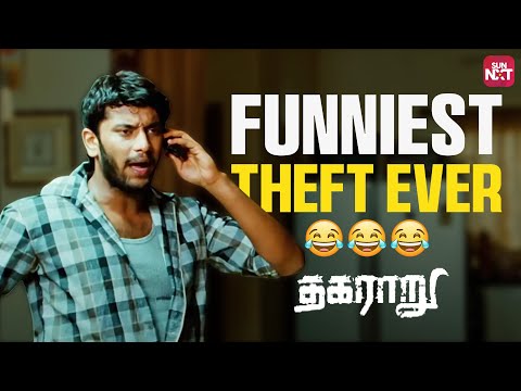 Arulnithi & Gang’s Hilarious House Loot! 😂💥 | Thagararu | Full Movie on Sun NXT