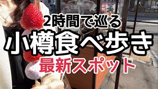 【小樽食べ歩き】堺町通りから小樽運河まで『地元民おすすめコース』OTARU HOKKAIDO