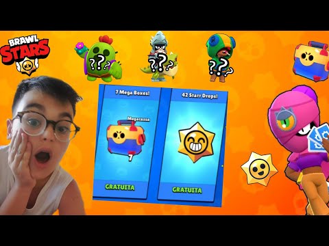 ⭐️ CHE FORTUNA! TROVO 42 STAR DROPS & 7 BOXES in REGALO da BRAWL STARS!