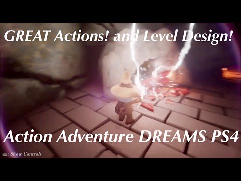 Dreams PS4: Gameplay #DreamsPS4 #MadeInDreams Character FPS Universeドリームズユニバース