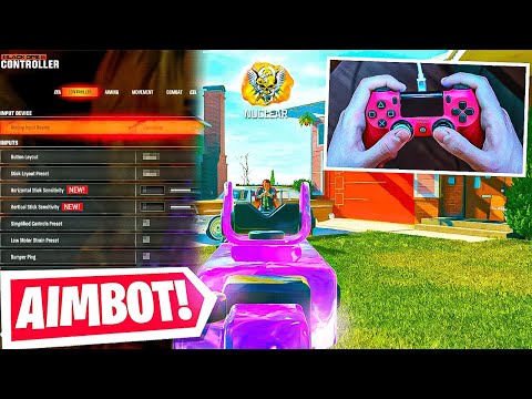 *NEW* BO6 AIM ASSIST Settings Make Controller Players Overpowered! 🎮 (Black Ops 6 Best Settings)