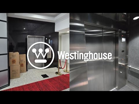 Rickety Westinghouse hydraulic elevator at 8601 Westwood Center Dr in Tysons VA