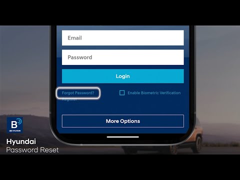 Reset your Bluelink Password | MyHyundai with Bluelink