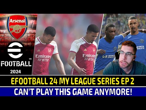 [TTB] EFOOTBALL 24 MY LEAGUE ARSENAL SERIES EP2 - WHEN EMBARASSMENT BECOMES A REALITY! 😭