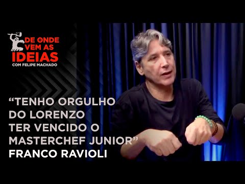 Como é trabalhar com o seu filho? Chef explica - De Onde Vêm as Ideias | Franco Ravioli [Cortes]