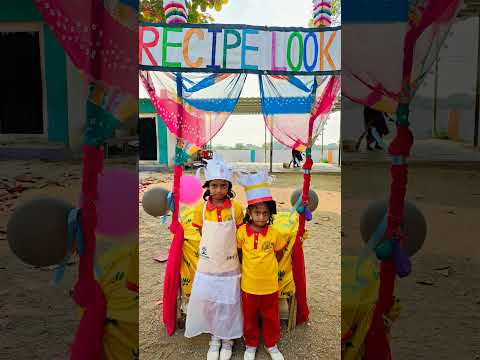 #foodfestivalat Gangeya school chilvakodur..our #littlechefs  #foodstalls#learning#2024 #school