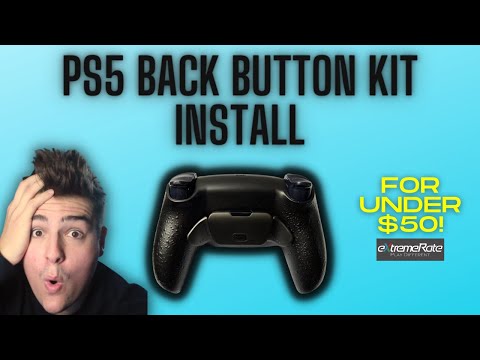 How to Install Extremerate PS5 Controller Back Buttons (Paddles)