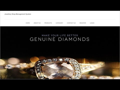 Jewelry Shop Management PHP Script