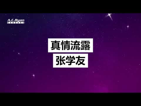 真情流露 - 张学友 (Karaoke Version)