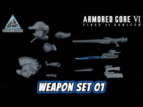 30MM Armored Core 6 Weapon Set 01 Review | Armored Core VI: Fires of Rubicon