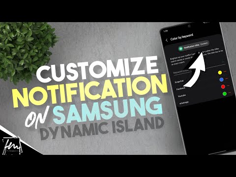 How to Customize Notification on Samsung-Dynamic Island