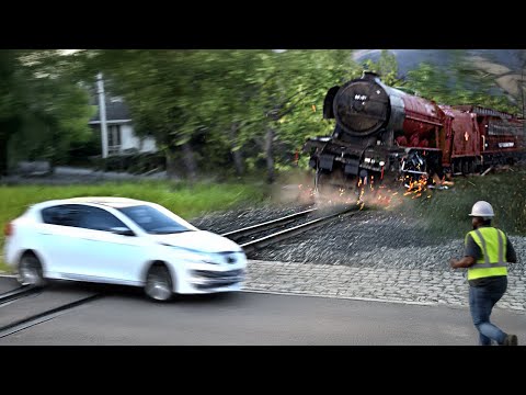 Biggest Train Collisions and Mistakes Caught On Camera !