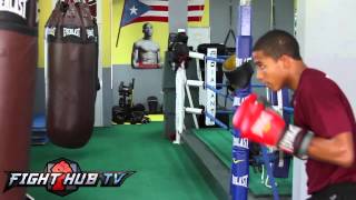 Felix Verdejo vs. Karim El Ouazghari- full video- Verdejo media workout