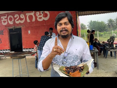 ಕಲಾಸಿಪಾಳ್ಯ ಕುರಿ ಚಾಕ್ನಾ ಬೆಂಕಿ ಗುರು 😍😍 | Best Non veg in Channapatna | Likhith Shetty Vlogs