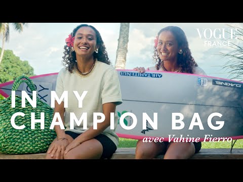 Olympic Games 2024: Surfer Vahine Fierro reveals the contents of her bag in Tahiti | Vogue France