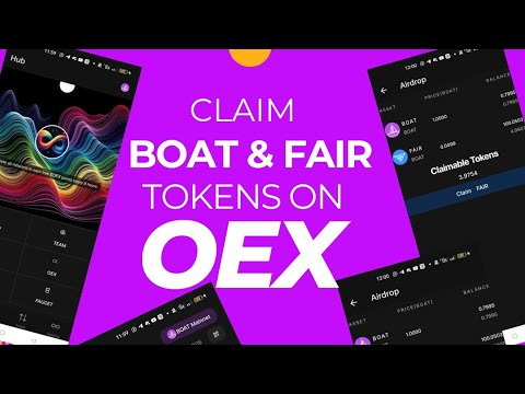 How to claim BOAT & FAIR on OEX Mainnet