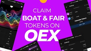 How to claim BOAT & FAIR on OEX Mainnet