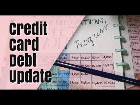 Credit Card Debt Progress Update - October 2019