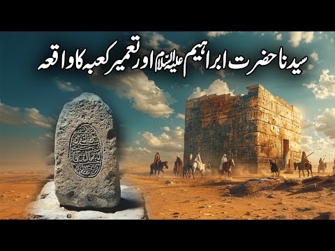 Hazrat Ibrahim Aur Khana Kaaba Ki Tameer | Khana Kaaba Ki Pehli Dafa Tameer | Islamic Studio