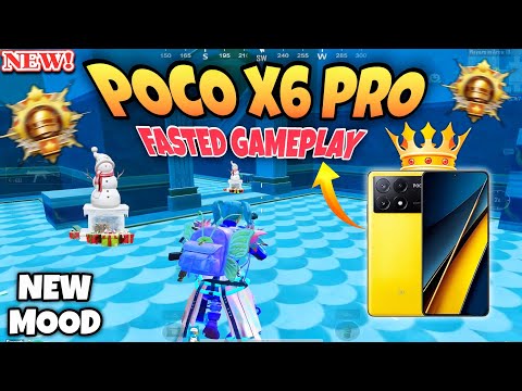 Poco x6 pro 🔥 fasted rush gameplay 3.3 update new mood 🔥